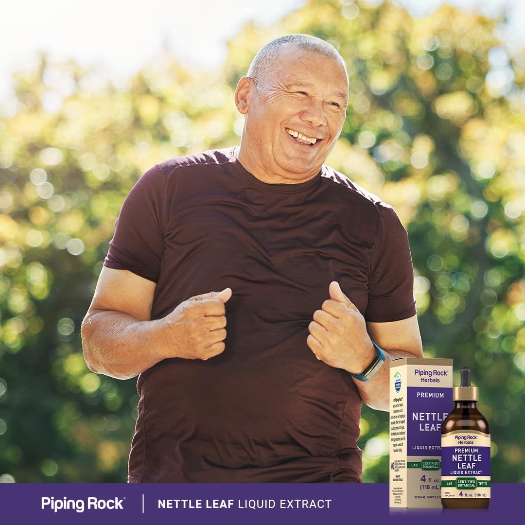 Organic Nettle Leaf Extract - 4 fl oz Liquid Supplement - Premium Herbal Botanical - Alcohol and Gluten Free - Non-GMO