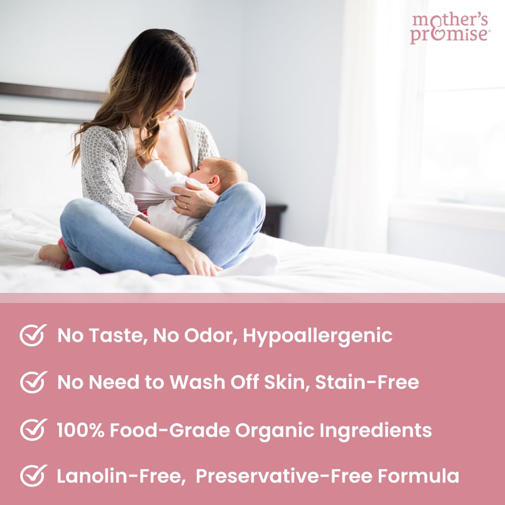 Organic Nipple Butter and Vitamin D3 Drops for Babies by Mother's Promise