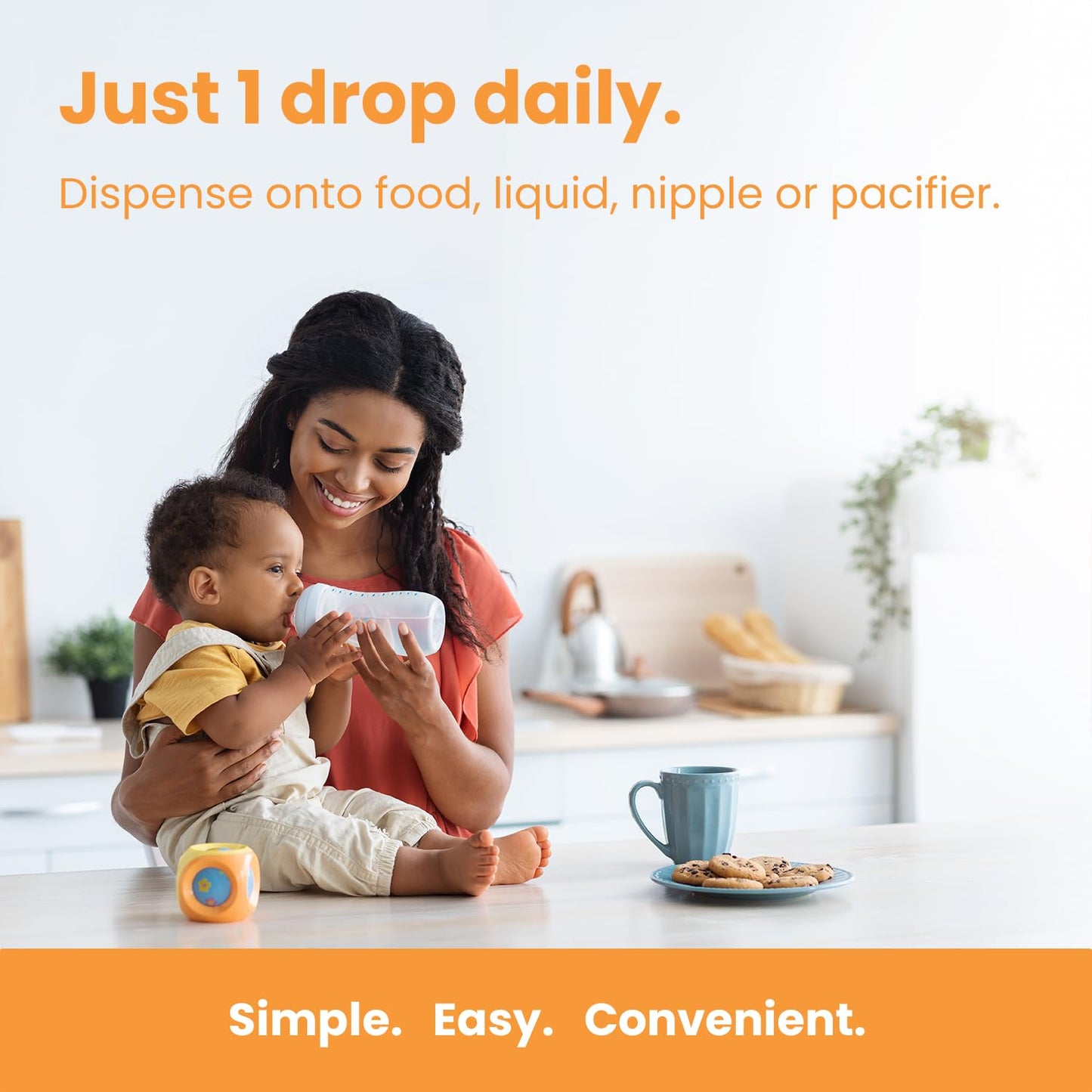 Organic Nipple Butter and Vitamin D3 Drops for Babies by Mother's Promise