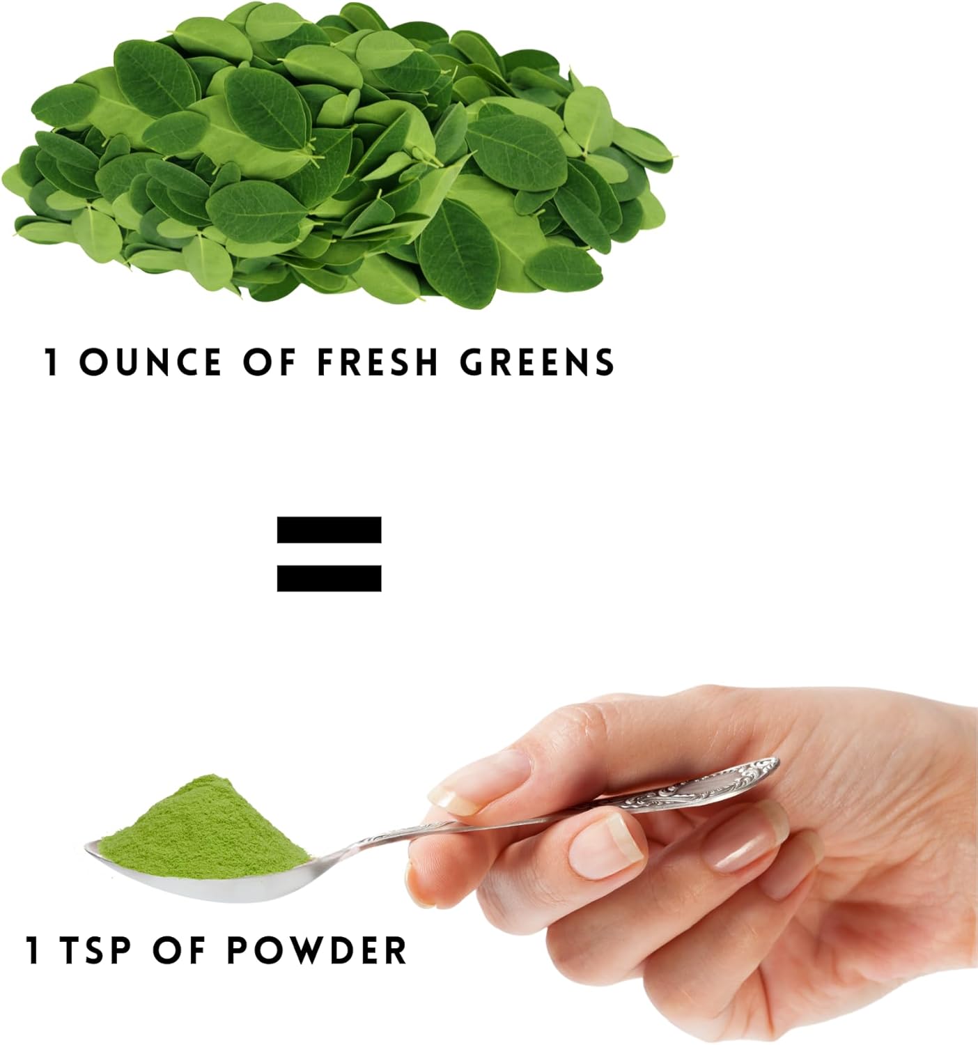 Organic Non-GMO Green Juice Blend Powder with Moringa, Shilajit, Turmeric, Soursop, Gotukola, and Amla | 3-Month Supply_Approximately