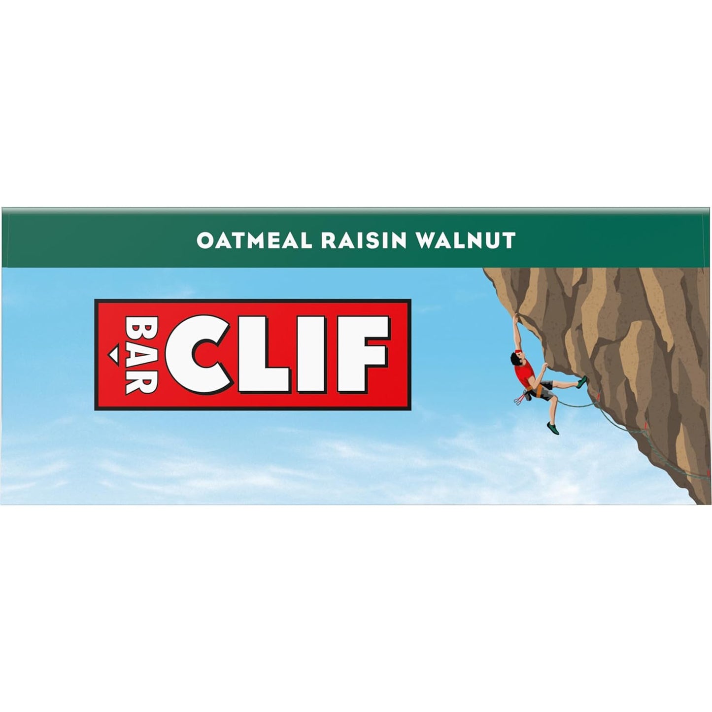 Organic Oatmeal Raisin Walnut Energy Bars - Non-GMO Plant Based Protein Bars - 10 Pack