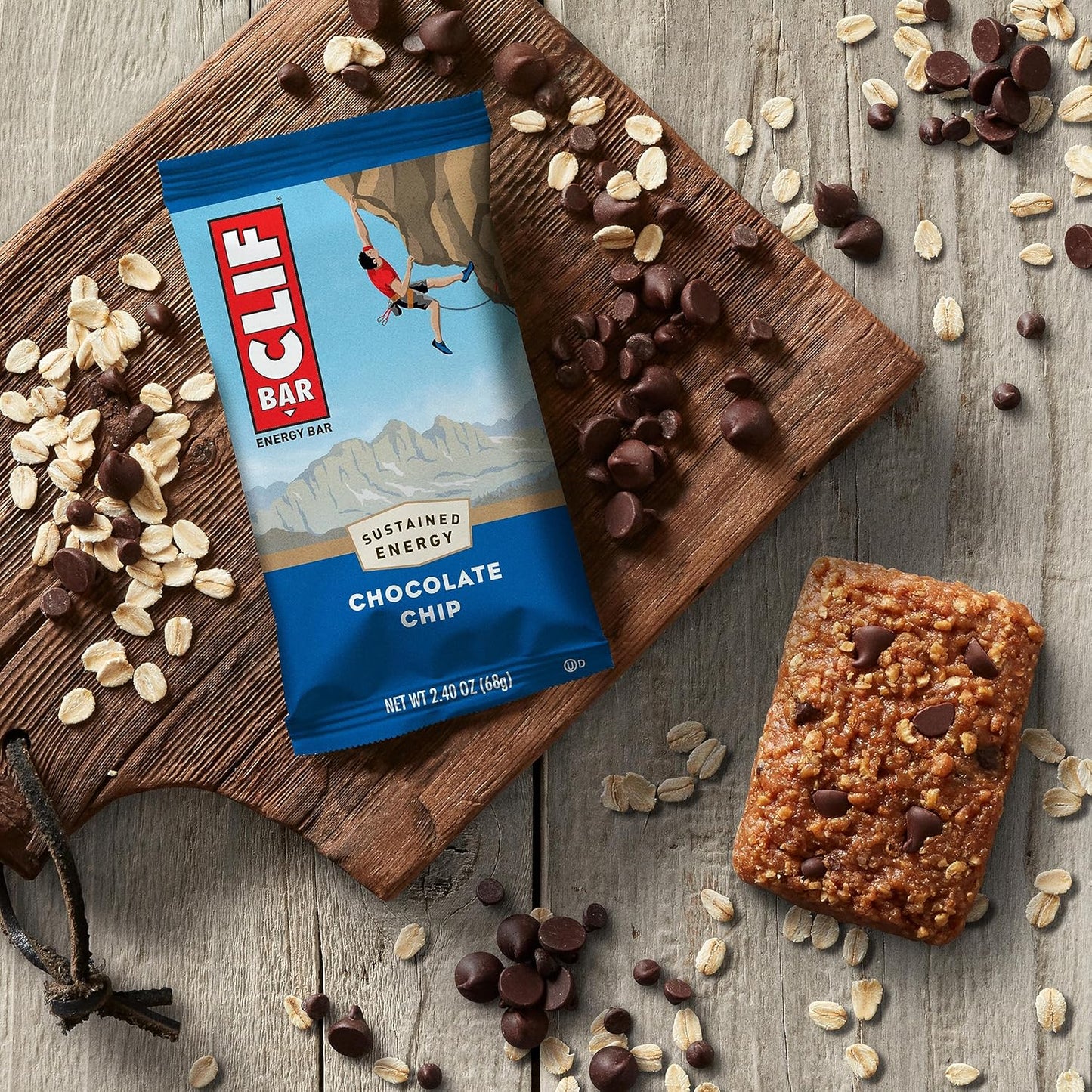 Organic Oats Energy Bars Variety Pack - Plant Based Protein - Non-GMO - 30 Bars, 3 Flavors, 6 Boxes