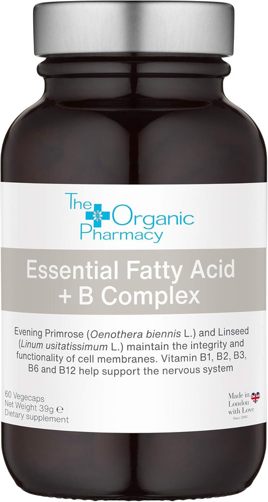 Organic Pharmacy Essential Fatty Acids + B Complex Capsules - 60 Count