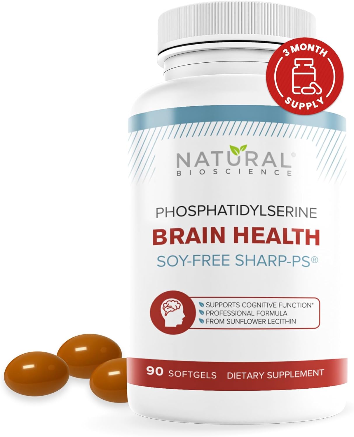 Organic Phosphatidylserine & Magnesium Sleep Powder Bundle for Brain Health & Relaxation - Soy-Free BioScience Formula