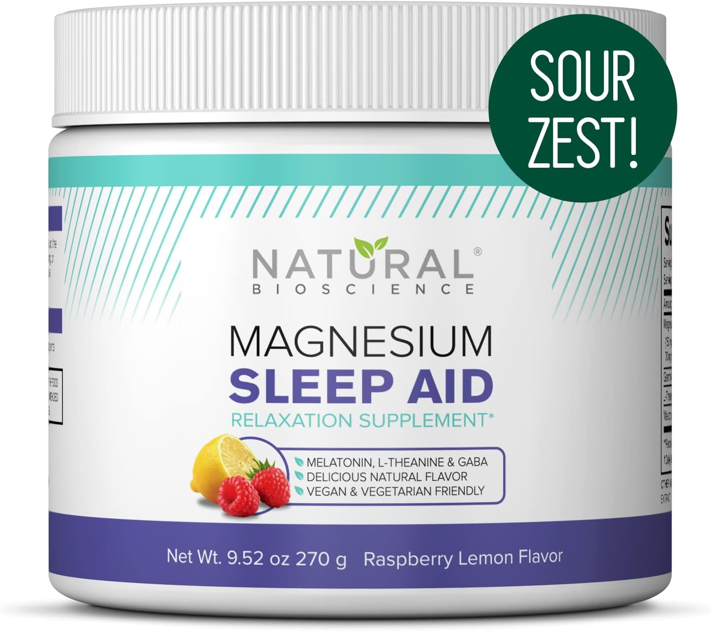 Organic Phosphatidylserine & Magnesium Sleep Powder Bundle for Brain Health & Relaxation - Soy-Free BioScience Formula