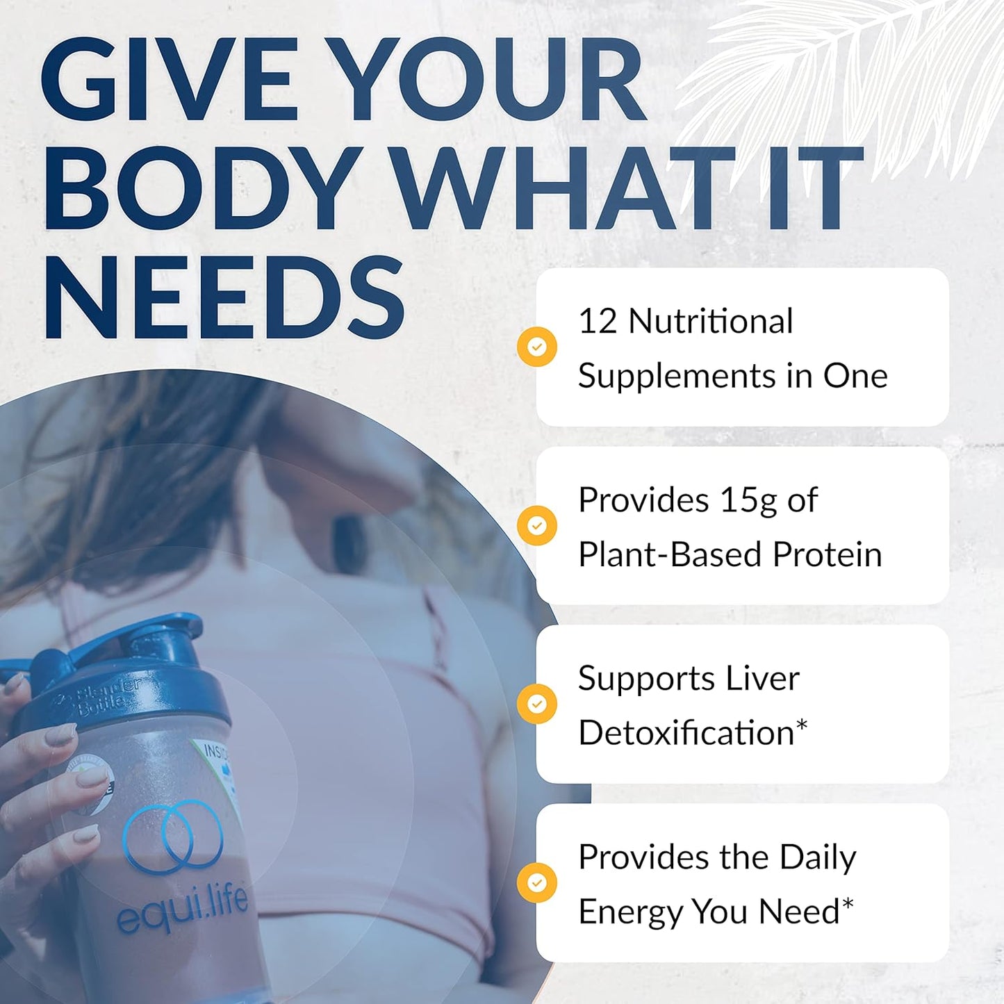 Organic Plant-Based Protein Powder with Multivitamin for Daily Nutritional Support - Boost Energy, Mood, Gut Health, and Skin (Pure Chocolate, 14 Servings)