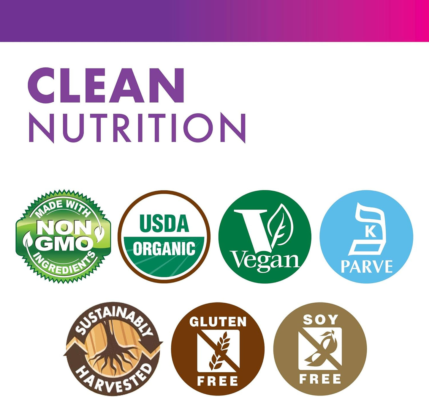 Organic Plant Protein Powder - 18g Protein, 3.5g Fiber - Chia, Quinoa & More - Non-GMO, Vegan, Kosher - USDA Organic - No Sugar - Gluten, Soy & Milk Free - 1 LB, Vanilla Flavor