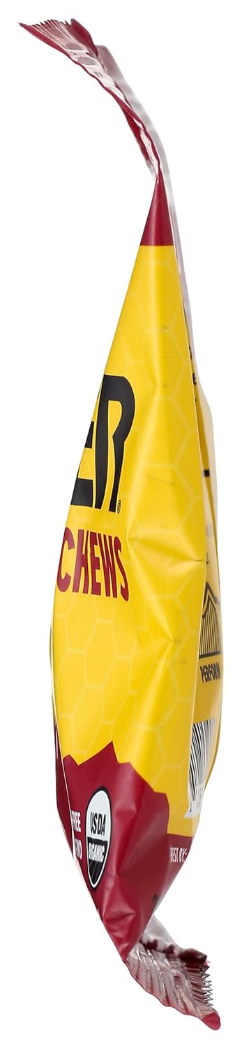 Organic Pomegranate Passionfruit Energy Chews by Honey Stinger - 1.8 Ounce