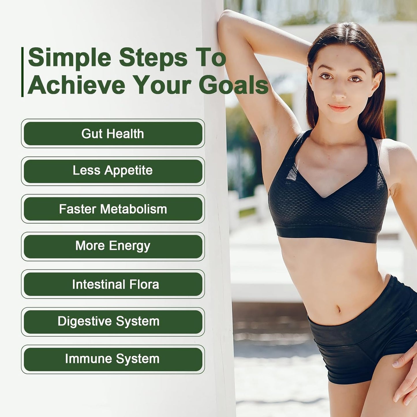 Organic Prebiotic Probiotic Supplement 200 Billion CFU Capsules for Digestive and Gut Health