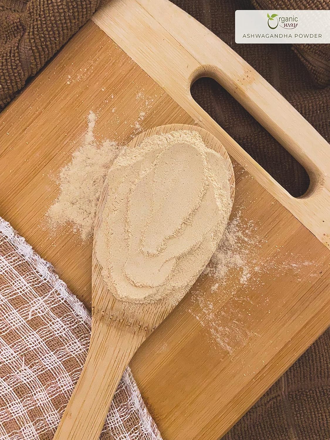 Organic Premium Ashwagandha Root Powder - USDA Certified, Vegan, Non GMO, Gluten Free - 1Lb (16oz) - From India