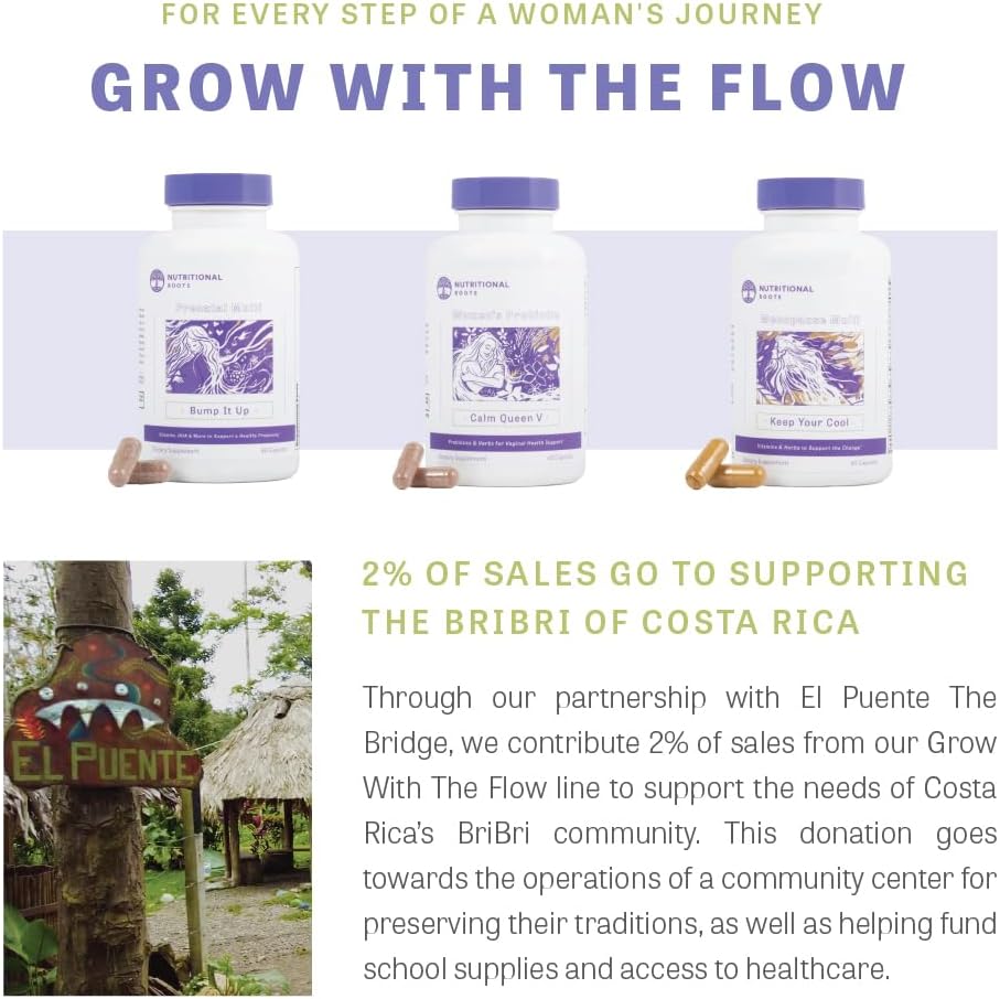 Organic Prenatal Vitamins with DHA, Probiotics, and Folate - Iron and Iodine-Free, Whole Food Formula for Pregnancy Support, 30 Servings