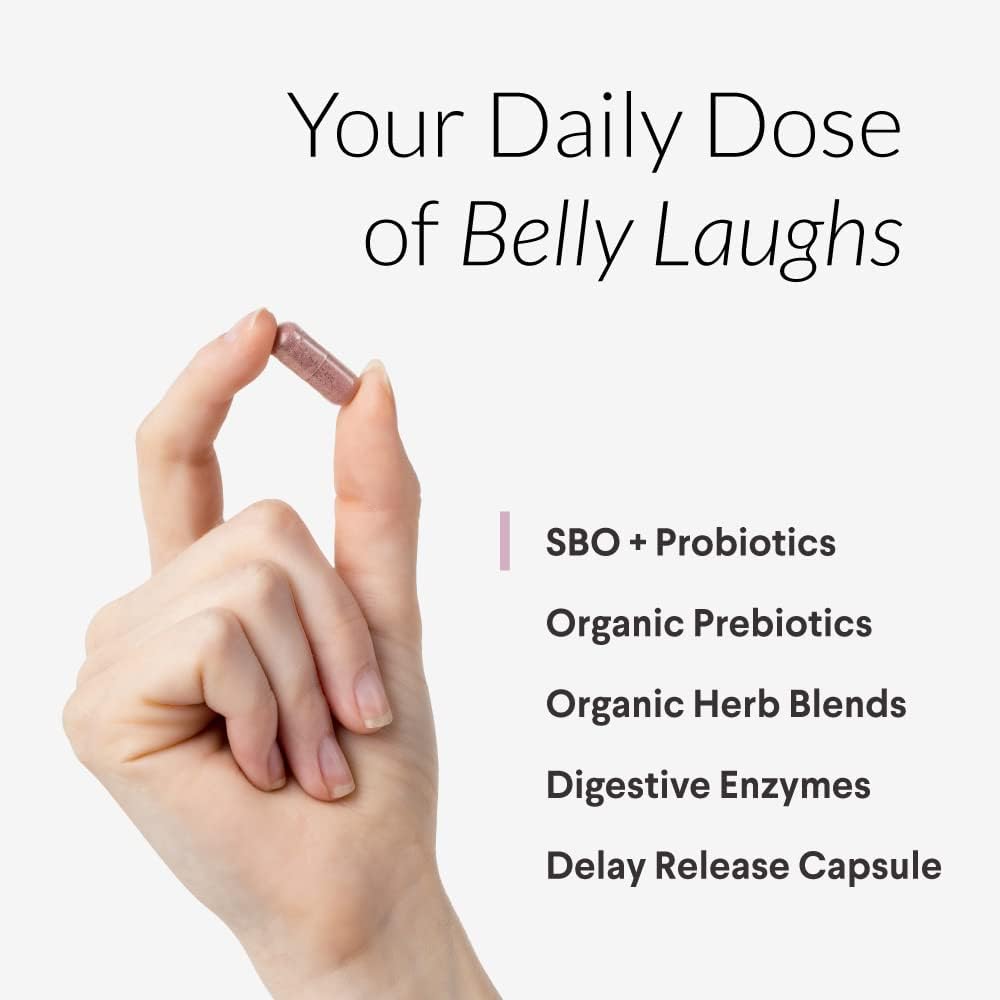 Organic Probiotics with Prebiotics and Enzymes, 42 Billion CFU, Delay-Release Capsules, Doctor-Recommended, 30 Servings