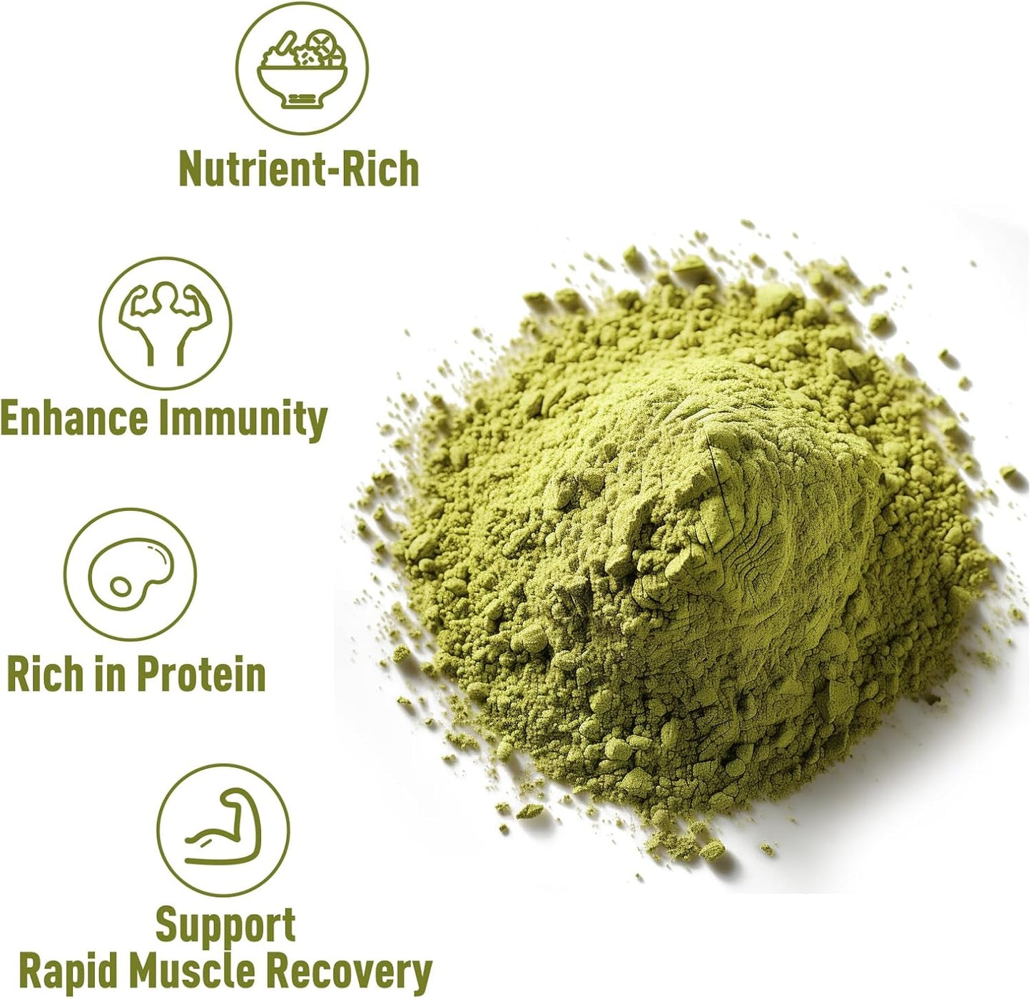 Organic Pumpkin Seed Protein Powder 16 oz - Boosts Immune System, Plant-Based, Non-GMO, Vegan, No Artificial Sweeteners