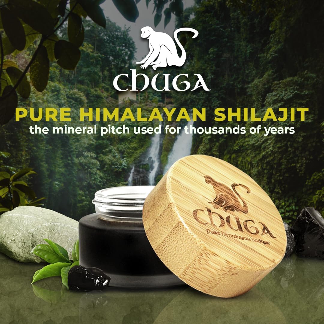 Organic Pure Himalayan Shilajit Resin for Immune Boost | Lab Tested in USA | 74+ Fulvic Acid | 175 Servings, 35g Jar (Pack of 2)