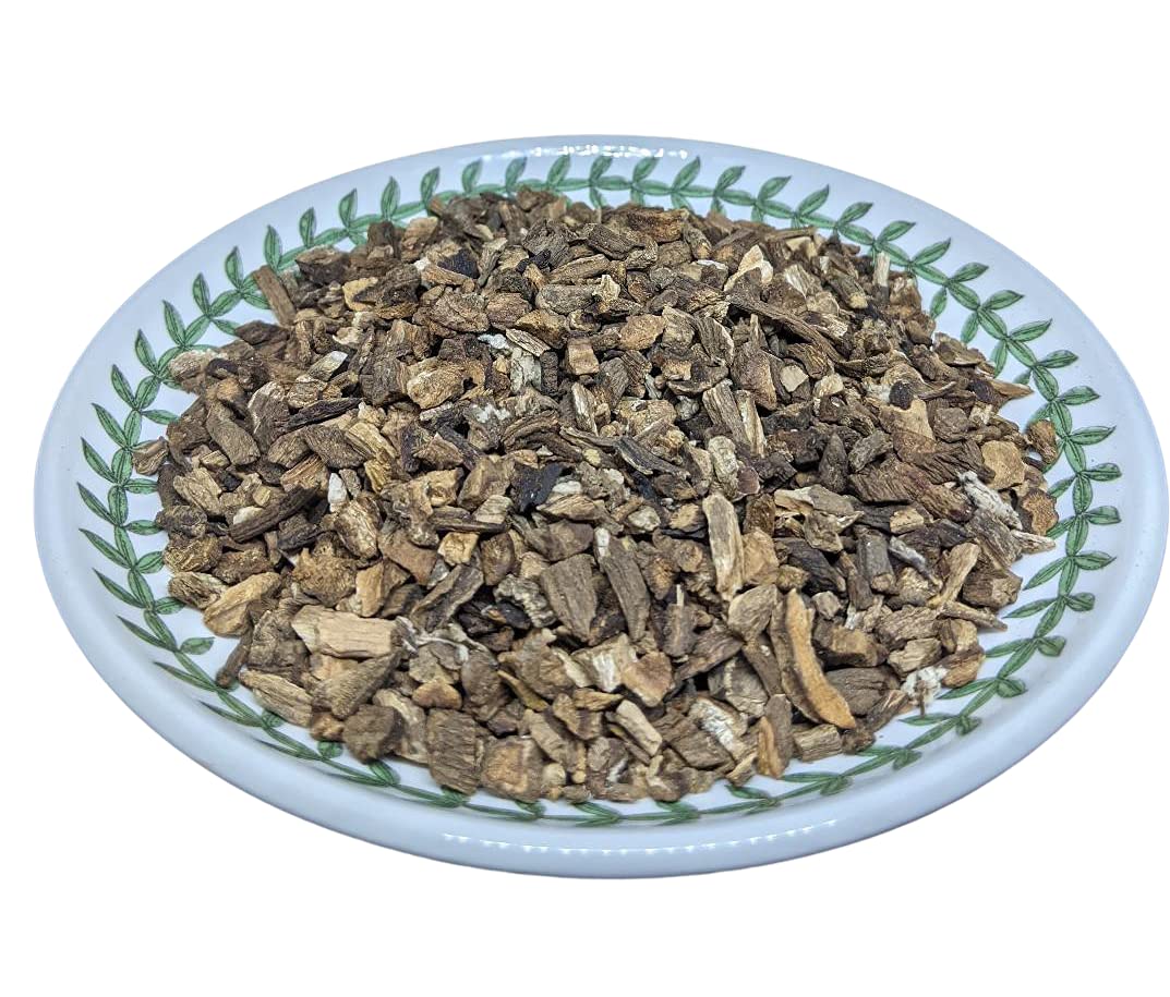 Organic Roasted Burdock Root Loose Tea - 100% Natural Arctium lappa Cut (4 oz)