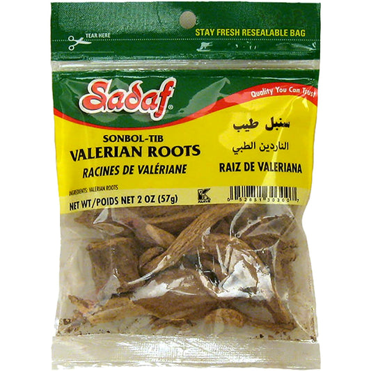 Organic Sadaf Valerian Root Loose Tea - Premium Valerian officinalis - 2 oz. Bag for Homemade Valerian Root Tea