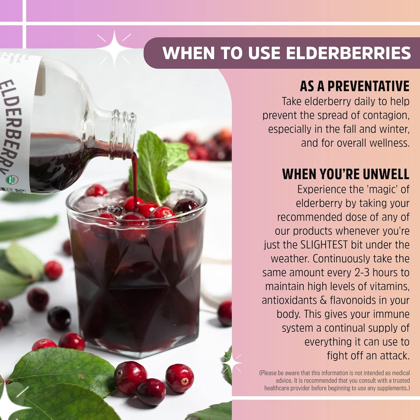 Organic Seattle Elderberry Allergy Support Syrup DIY Kit - Gluten-Free Herbal Supplement with Potent Benefits - 4oz