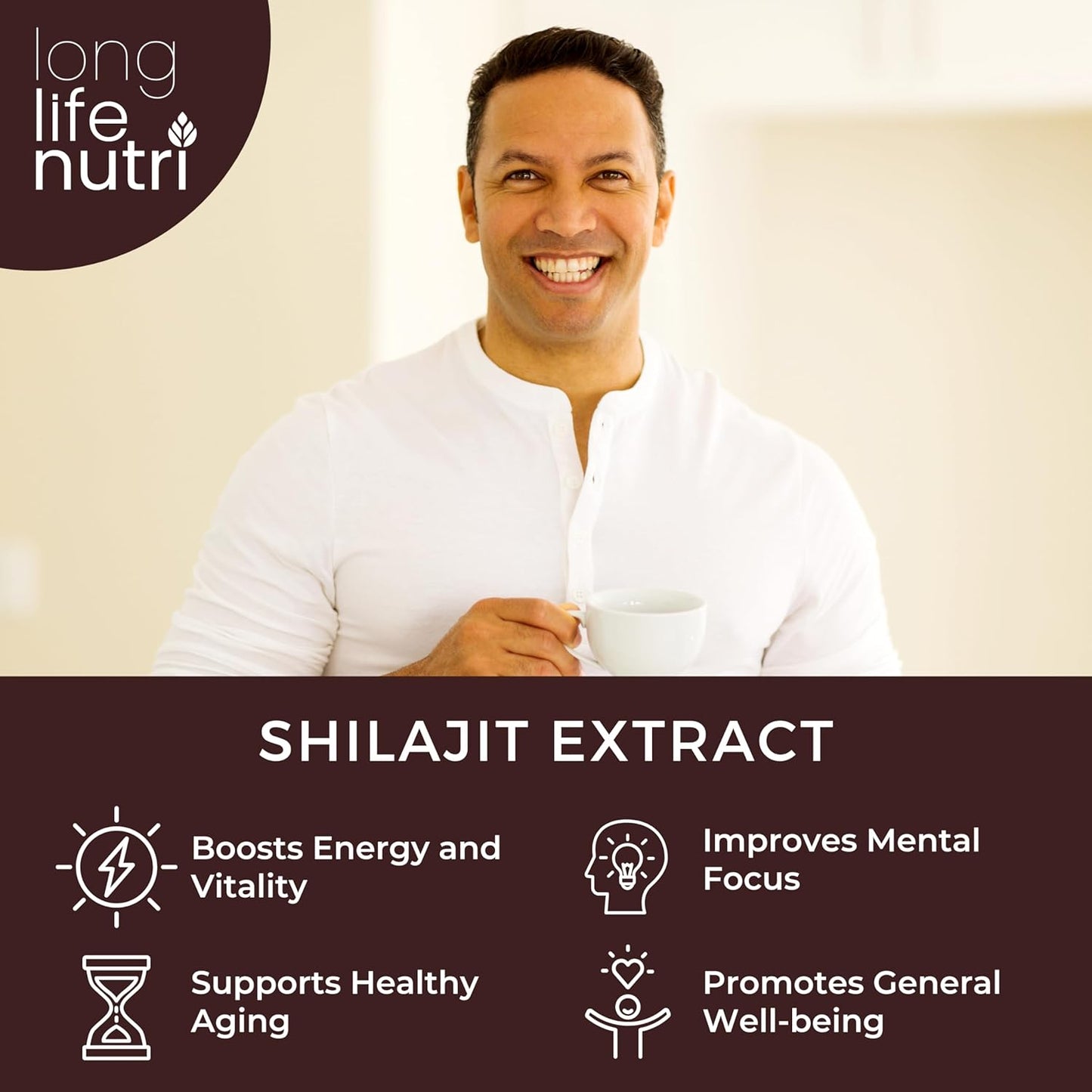 Organic Shilajit Extract Capsules with 15% Fulvic Acid - 120 Vegetarian Capsules, 4 Month Supply, Made in USA, Gluten Free, Non-GMO Supplement for Vitality & Mental Clarity - BoostGo Australia