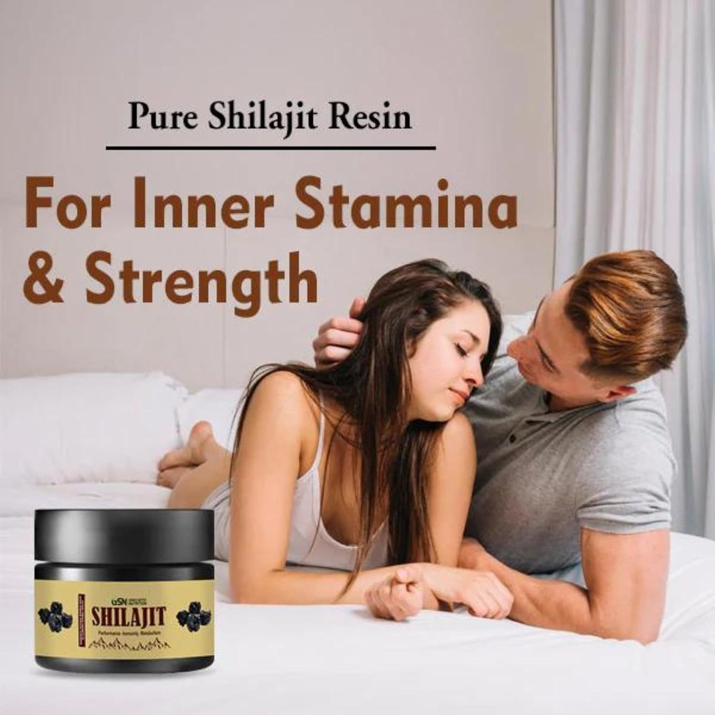 Organic Shilajit Resin 30g - Himalayan Blend with 85+ Trace Minerals & Fulvic Acid - 600mg Maximum Potency - Energy Boost & Immune Support - 50 Servings