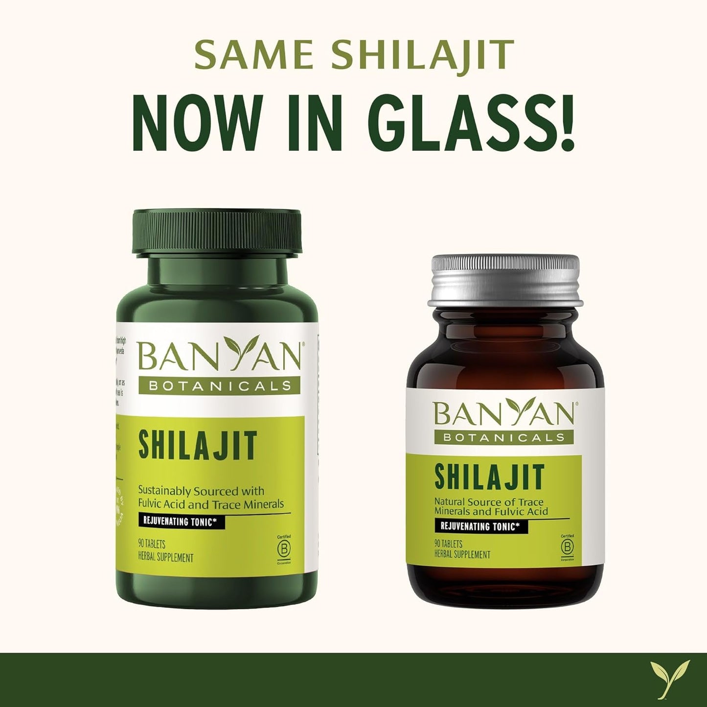 Organic Shilajit Supplement for Detox and Aging - 90 Tablets - Non GMO Vegan - Sustainable Mineral Pitch - Banyan Botanicals