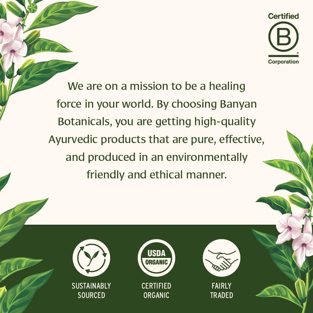 Organic Shilajit Supplement for Detox and Aging - 90 Tablets - Non GMO Vegan - Sustainable Mineral Pitch - Banyan Botanicals