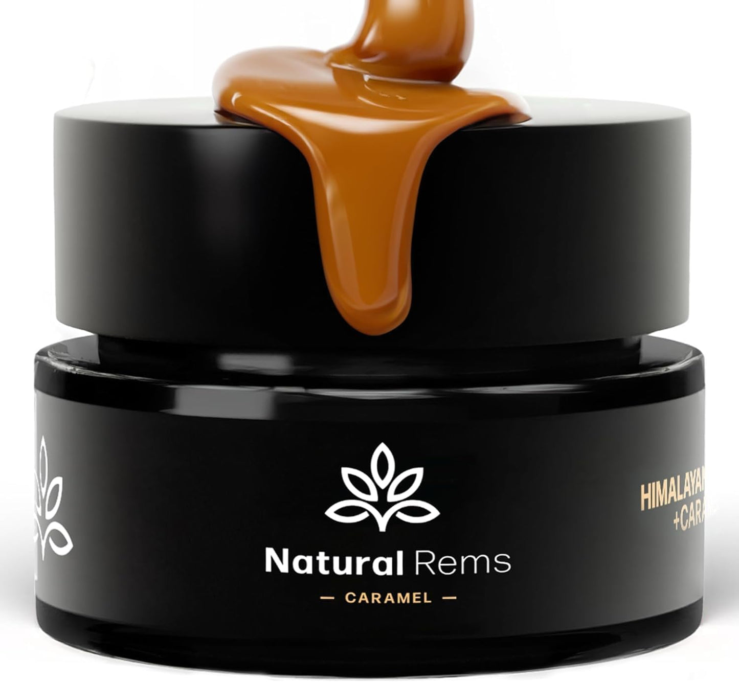 Organic Shilajit Supplement with Caramel Flavor - Pure Himalayan Fulvic Acid for Energy and Focus - Holistic Health Boost