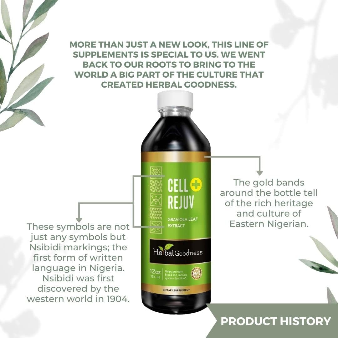 Organic Soursop Extract 12oz - 15X Concentrate, Promotes Cell Renewal, Immunity Boost, Sleep Support - Kosher - USA Made