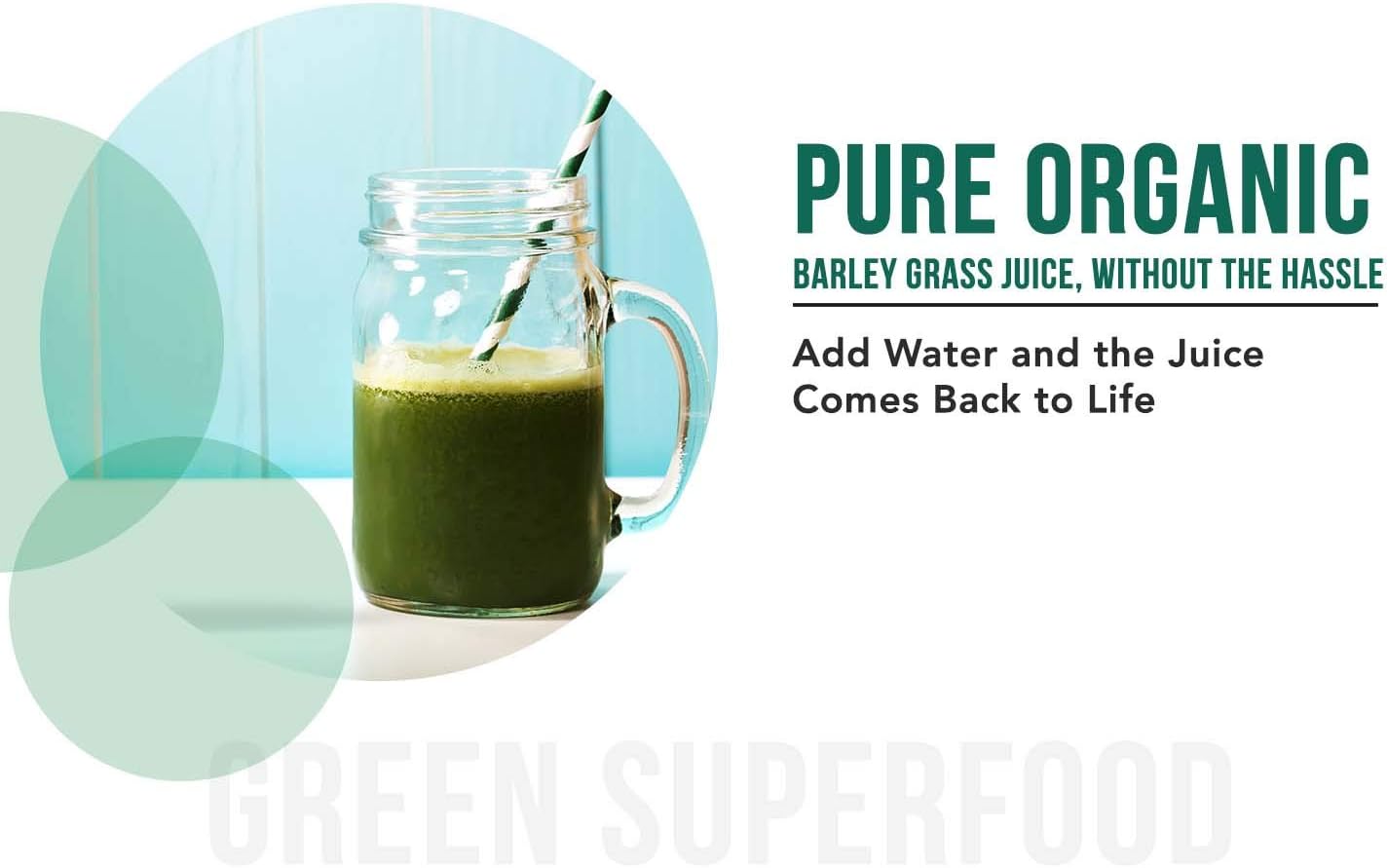 Organic Spirulina & Barley Grass Juice Powder Bundle - 8 oz. & 5.3 oz. - Triquetra Health