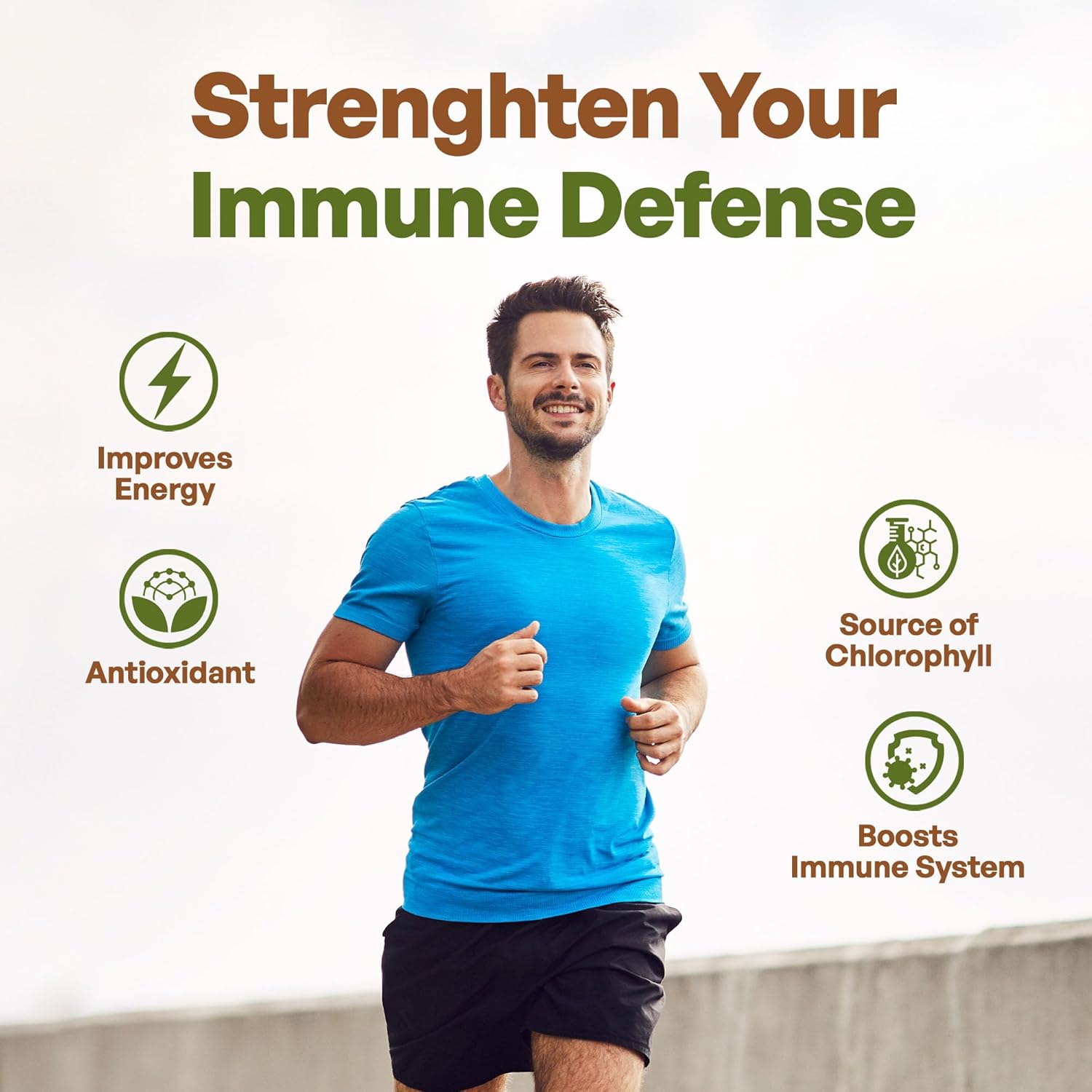 Organic Spirulina Powder - Non GMO Superfood Rich in Antioxidants, Minerals, Fiber & Protein - Vegan-Friendly - 1 lb.