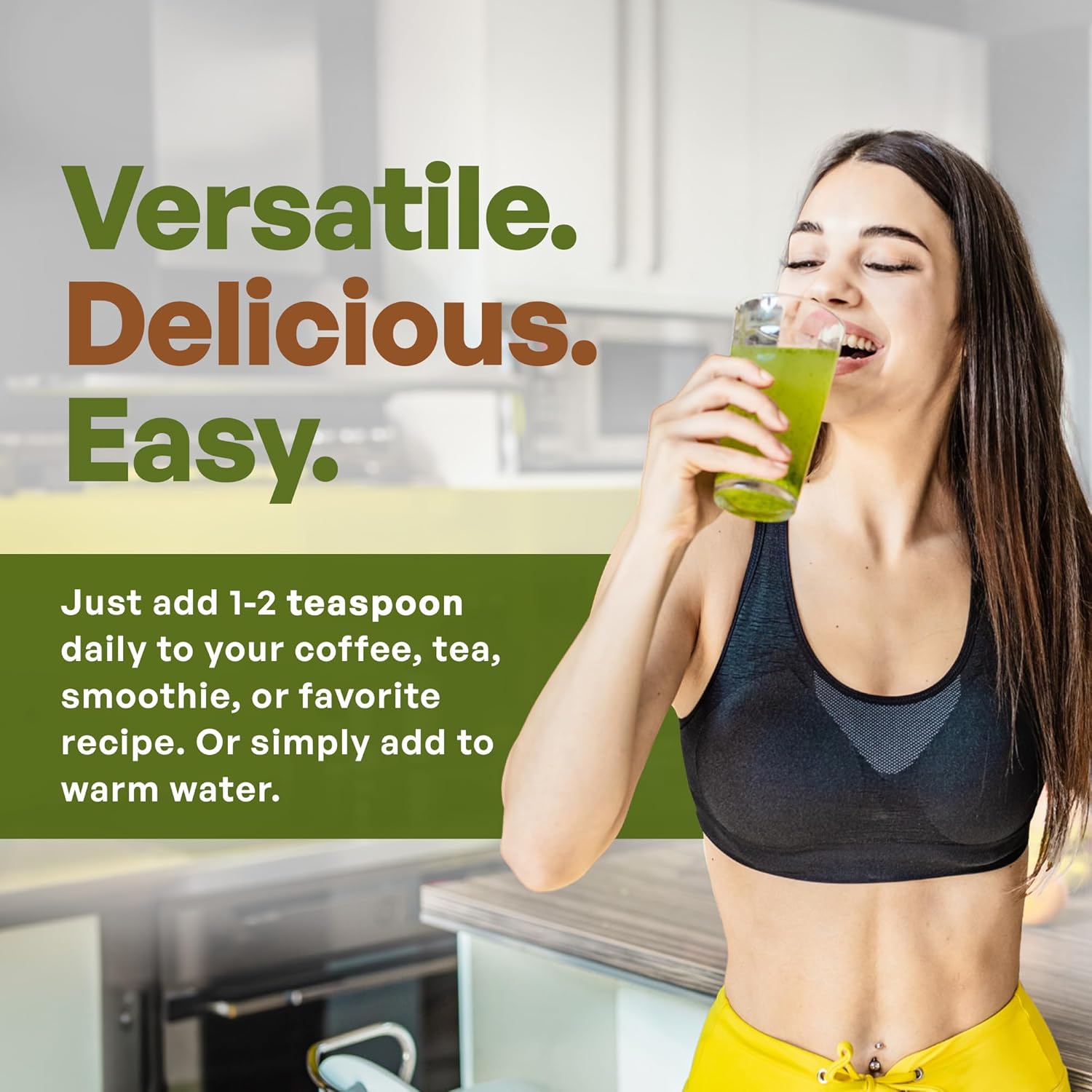 Organic Spirulina Powder - Non GMO Superfood Rich in Antioxidants, Minerals, Fiber & Protein - Vegan-Friendly - 1 lb.