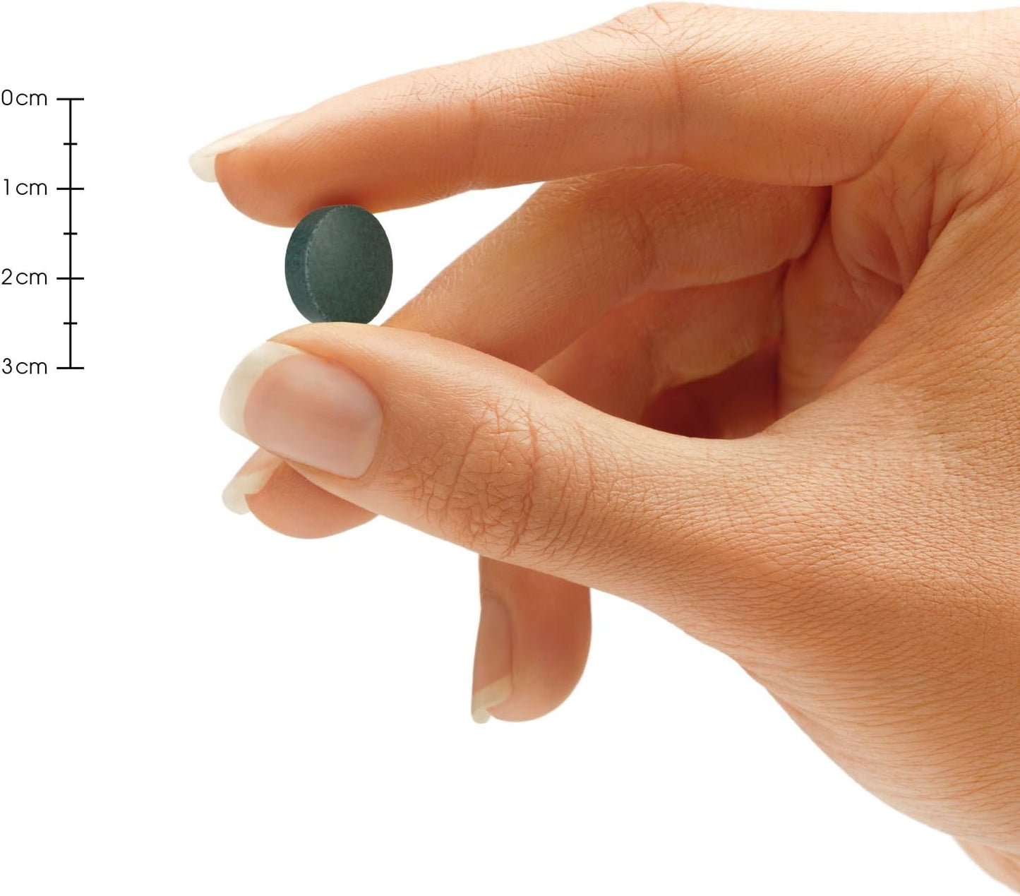 Organic Spirulina Tablets: 3000mg Blue Green Algae, Vegan, Gluten Free - 180 Count