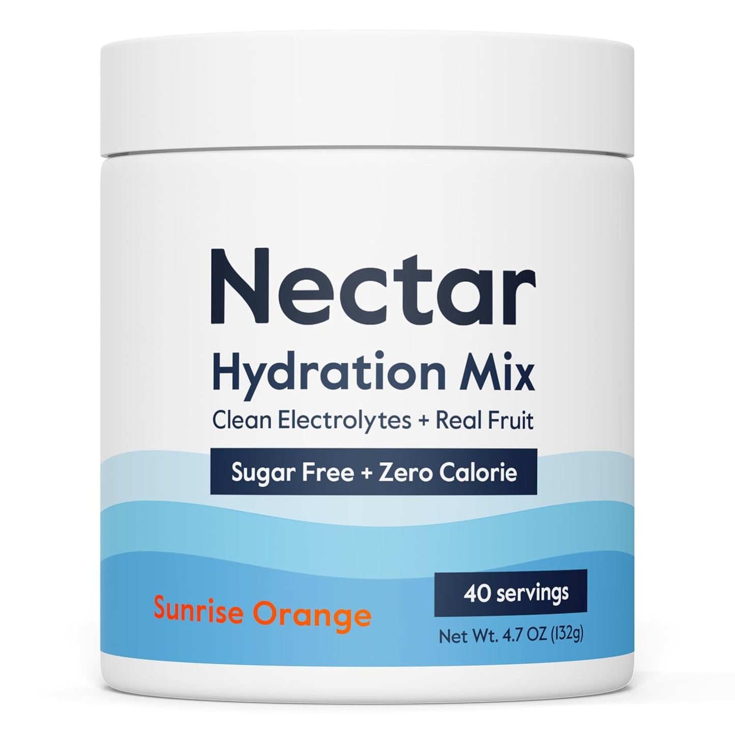 Organic Sugar-Free Electrolyte Powder for Rapid Rehydration - Hydration Solution with Zero Calories - Keto and Paleo Friendly (Orange, 40 Servings)