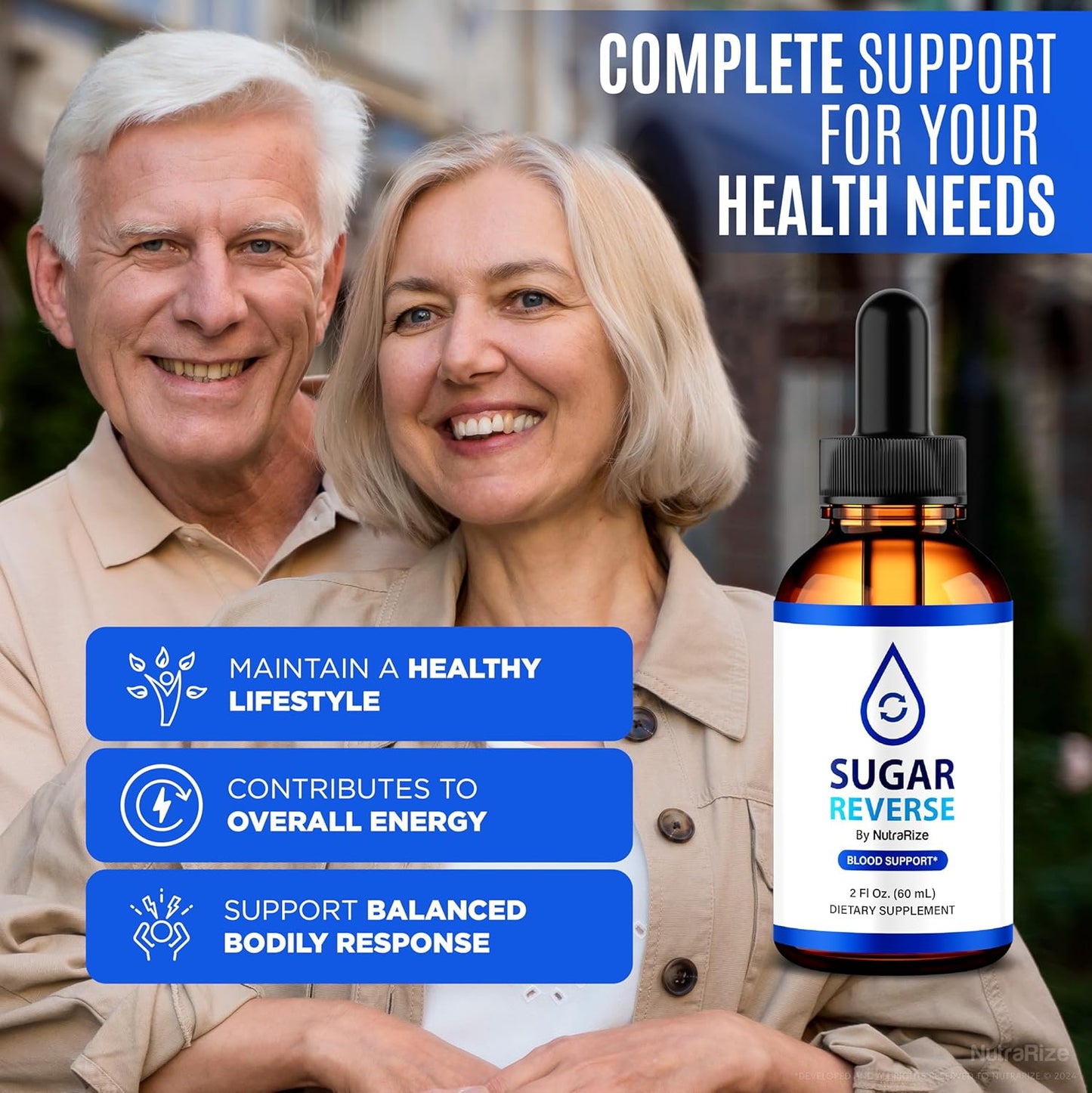 Organic Sugar Reverse Drops (2 Pack) - Premium Nutrition for Healthy Lifestyle Support, Natural Formula with 60 Servings