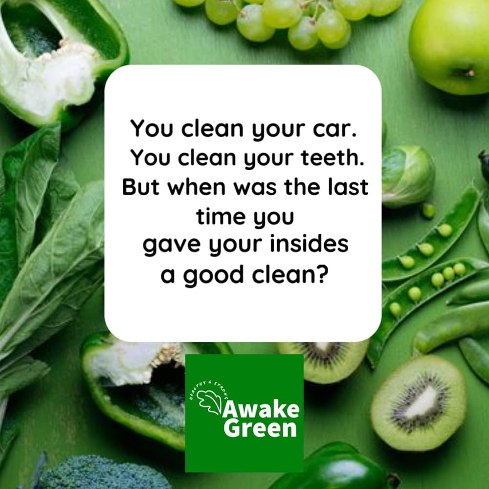 Organic Super Greens Powder for Digestive & Bloating Relief - USDA Certified Vegan Supplement - Spirulina, Wheat Grass, Barley - Probiotics & Enzymes for Gut Health - 20+ Whole Foods