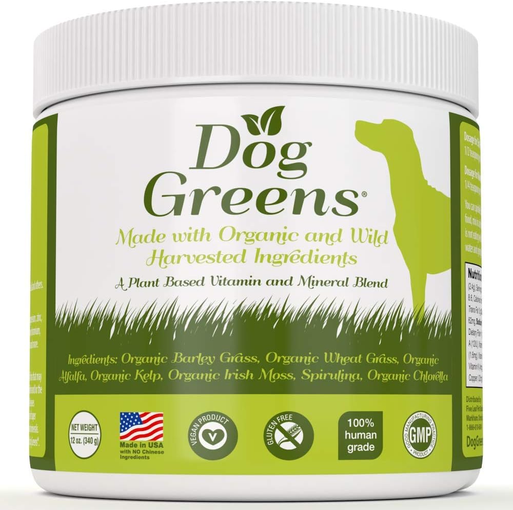 Organic Superfood Multivitamin Powder for Dogs - Kelp, Spirulina, Sea Moss Blend for Homemade and Raw Meals, Energy, Immune & Joint Support - BoostGo Australia