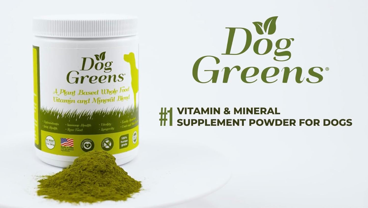 Organic Superfood Multivitamin Powder for Dogs - Kelp, Spirulina, Sea Moss Blend for Homemade and Raw Meals, Energy, Immune & Joint Support - BoostGo Australia