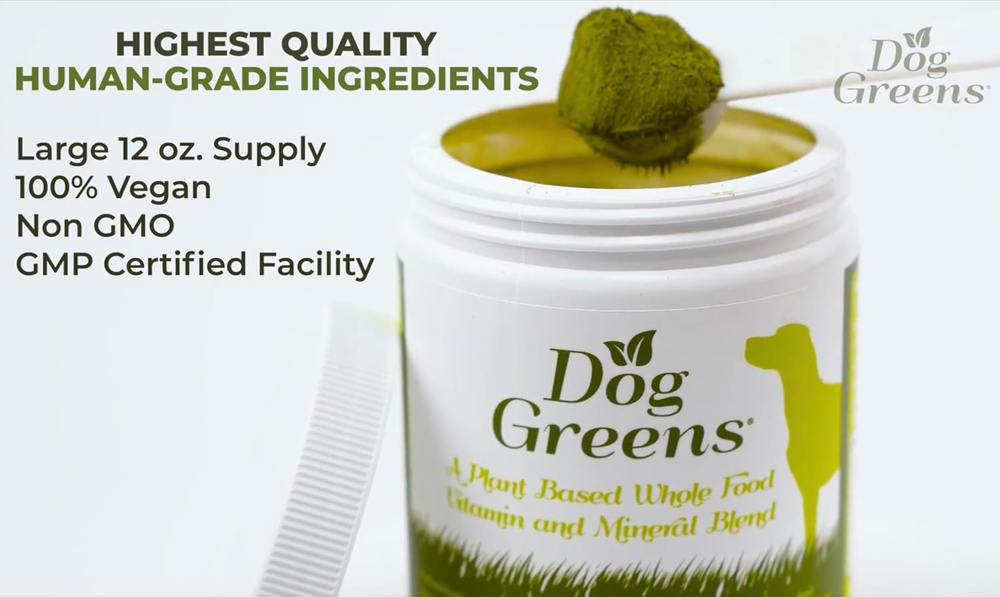 Organic Superfood Multivitamin Powder for Dogs - Kelp, Spirulina, Sea Moss Blend for Homemade and Raw Meals, Energy, Immune & Joint Support - BoostGo Australia