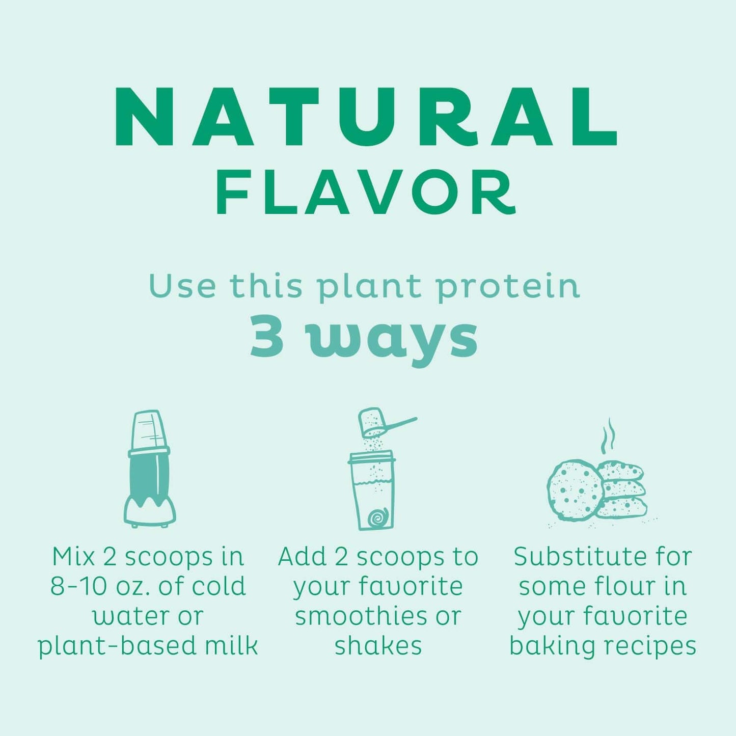 Organic Superfood Vegan Protein Powder, Low Carb Pea Blend - Unflavored & Unsweetened, Keto & Dairy Free - Meal Replacement Rich in Vitamins & Minerals for Men & Women - 20 Servings