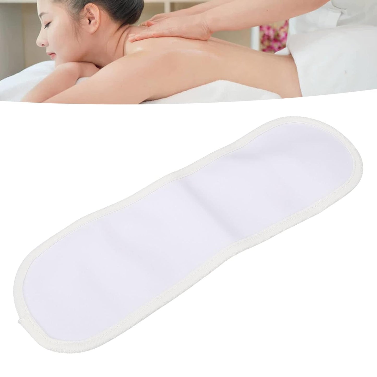 Organic Thyroid Neck Wrap for Muscle Pain Relief and Sleep Aid - Adjustable and Reusable Pack for Neck and Waist