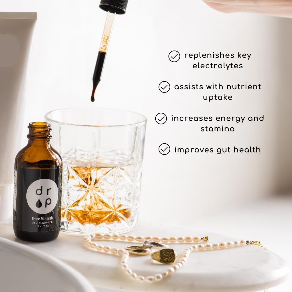 Organic Trace Minerals, Elderberry, Vitamin B12, and D3+K2 Drops Bundle for Immune Support