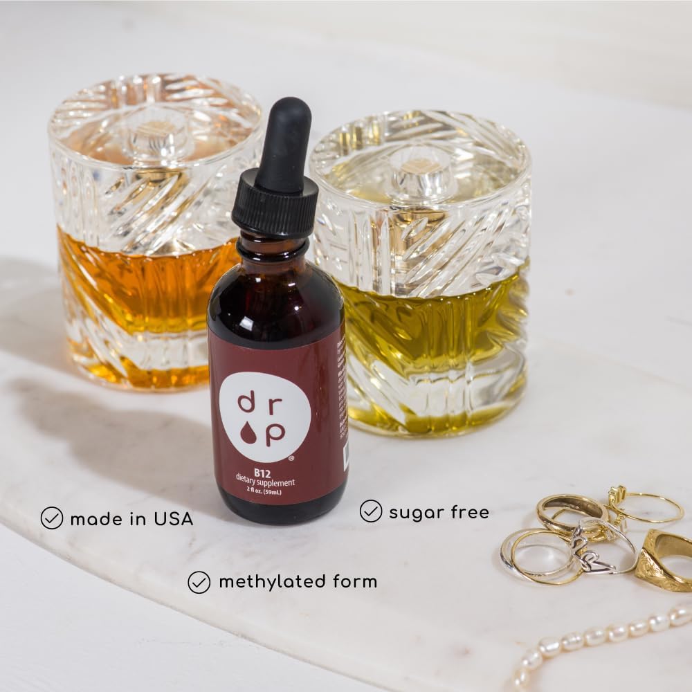 Organic Trace Minerals Electrolyte Drops with Vitamin B12 Bundle - 2 oz Liquid Drops