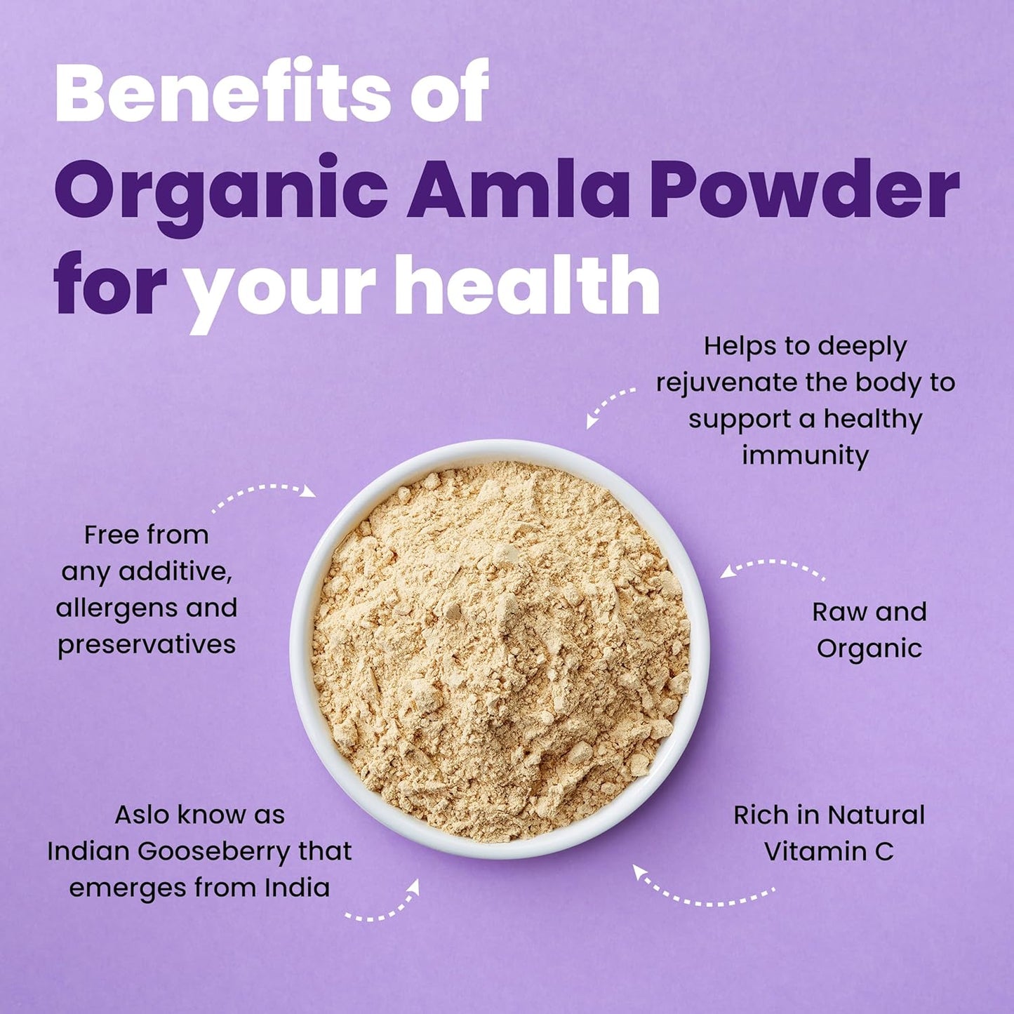 Organic Triphala and Amla Powder Bundle - 12 oz Each for Herbal Supplement Benefits