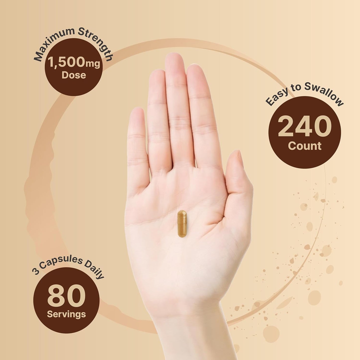 Organic Triphala Capsules 1,500mg - Digestive Health Support - Double Strength - Non-GMO - Made from Amla, Bibhitaki, Haritaki Fruit Powder by NatureBell
