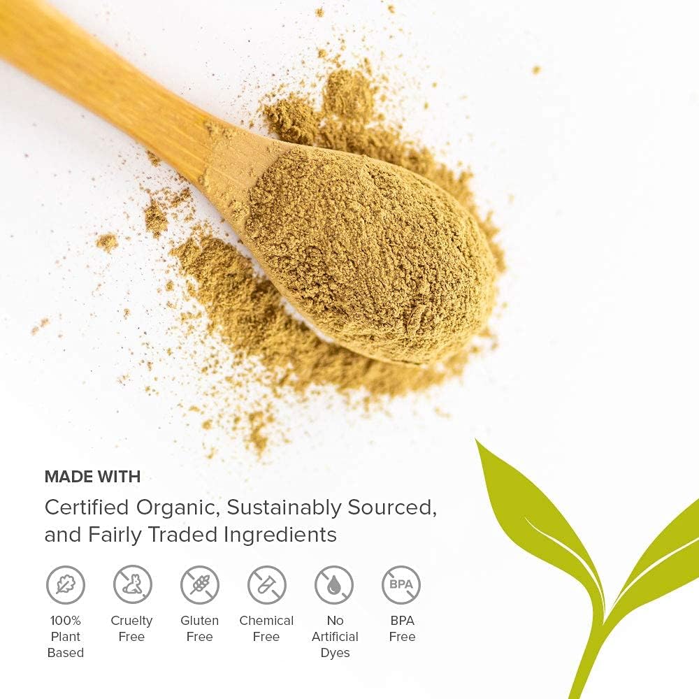 Organic Triphala Powder for Daily Detox, Cleansing, and Rejuvenation - Amla, Haritaki, Bibhitaki Blend - Supports Regularity - Spice Jar - Non-GMO