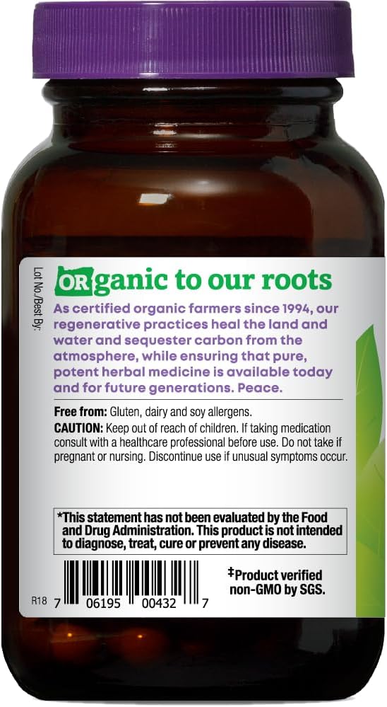 Organic True Cinnamon Ceylon Capsules - Oregon's Wild Harvest - 60 Count Vegan Formula