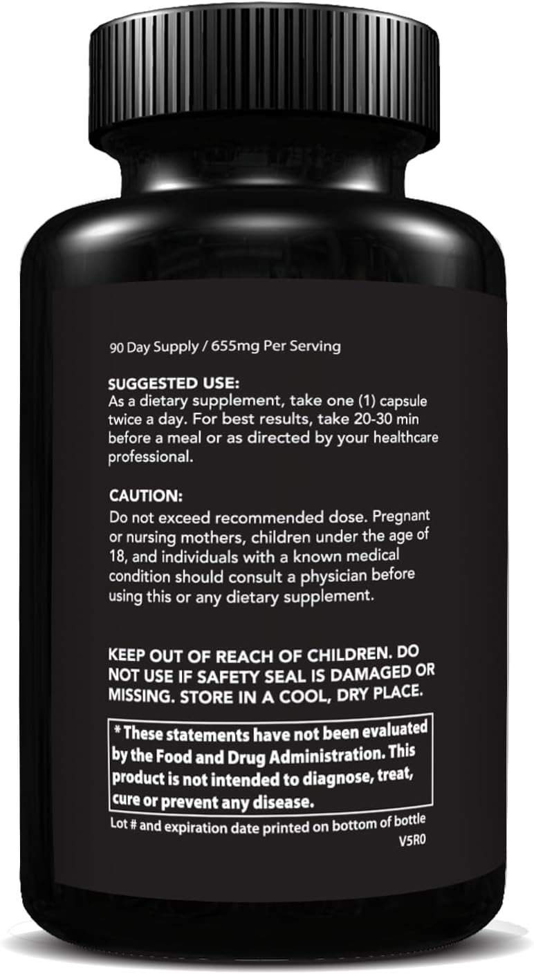 Organic Turmeric and Ginger Supplements - 90 Capsules | Joint Support & Digestive Health | Enhanced with Black Pepper Extract | Non-GMO Vegan Formula