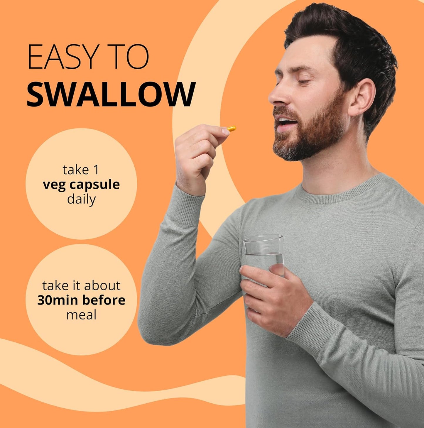 Organic Turmeric Curcumin Supplement with BioPerine for Daily Joint & Body Support - Vegan, Non GMO, Gluten Free - Extra Strength 1200mg