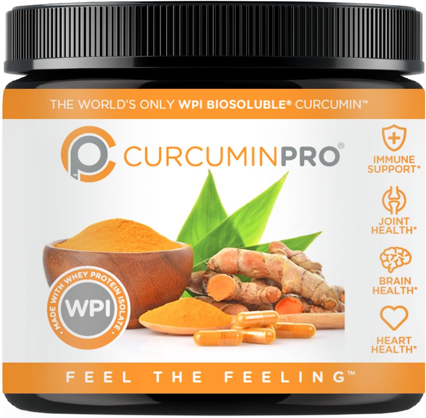 Organic Turmeric Derived CurcuminPro Complete Bulk Powder - 90g BioSoluble Joint & Muscle Support