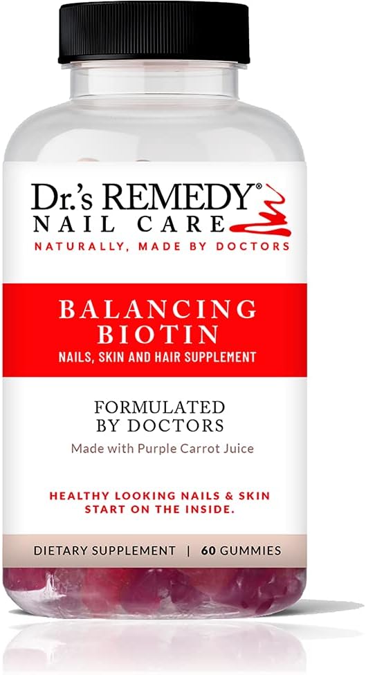 Organic Vegan Biotin Hair Growth Gummies - 5000mcg Supplement for Hair, Skin, and Nails, Gluten Free