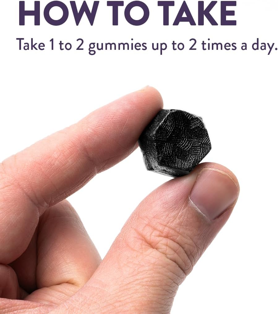 Organic Vegan Elderberry Gummies with Immune-Boosting Nutrients - 60 Count - BoostGo Australia